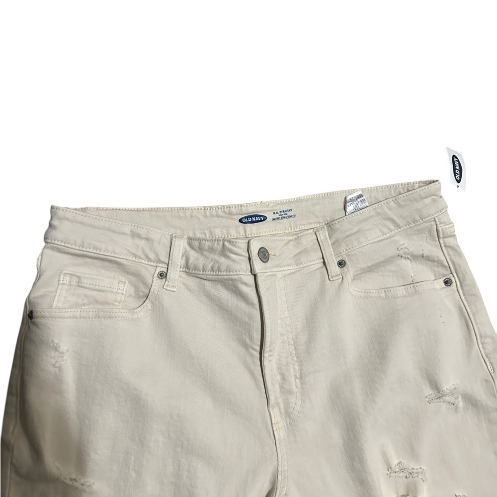 Old Navy OG Straight High Rise Jeans size 14 New - Picture 3 of 6